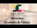 2026 Dual Credit Orientation