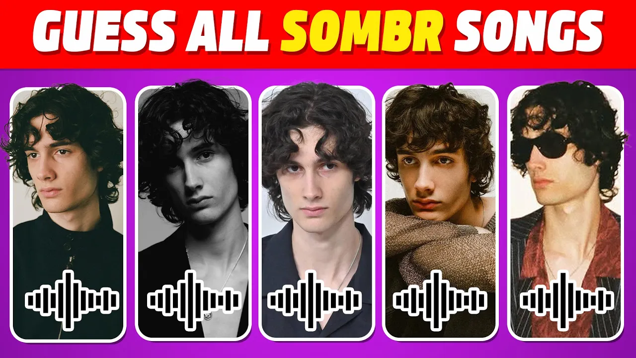 Guess All Sombr songs in 4 seconds | Guess the song quiz | Sombr Songs Quiz 2025 Guess All Sombr songs in 4 seconds | Guess the song quiz | Sombr Songs Quiz 2025