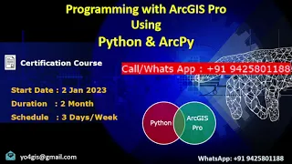 Programming with ArcGIS Pro using Python ArcPy