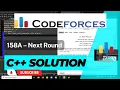 A C Solution to Codeforces 158A Next Round by CFNewbie