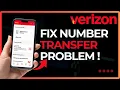 How to Fix Verizon Number Transfer Problems 2026