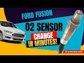 Ford Fusion Energi How to Replace an O2 Sensor Fixing P2433 Error