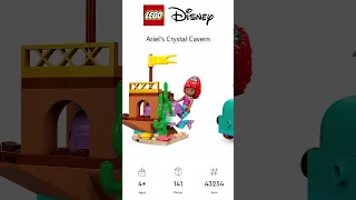 PREVIEW: LEGO DISNEY, Ariel's Crystal Cavern, Set 43254, LEGO 2024