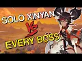 Can Xinyan SOLO EVERY BOSS In The Game Genshin Impact