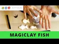 Kids Clay Craft Build Your Own School of Fish