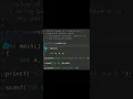 Coding Tutorial C language Exercise 26