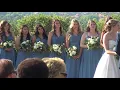 Hannah Ryan s wedding ceremony at the Manor House