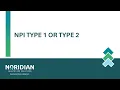 Enrollment NPI Type 1 or Type 2