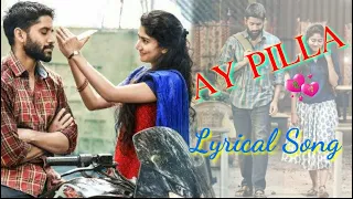 ay pilla telugu song with english lyrics from love story