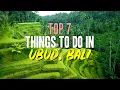 Lagu Top 7 Things to Do in Ubud, Bali