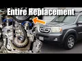 How To Replace Timing Belt on Honda Pilot 2009 - 2015
