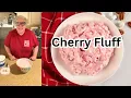 Cherry Fluff Easy Recipe Happy Kitchen By Sandy