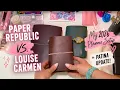 Paper Republic vs Louise Carmen Leather Journal Covers My 2026 Planner Setup Patina Update