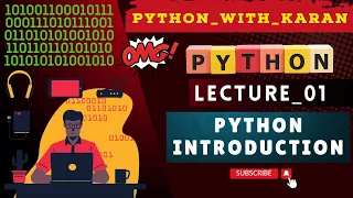 L - 01 Python Programming Introduction Python For Beginners PythonWithKaran pwk