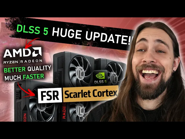 HUGE UPDATE for DLSS 5 on AMD Cards!! FPS & Quality Improvements!!