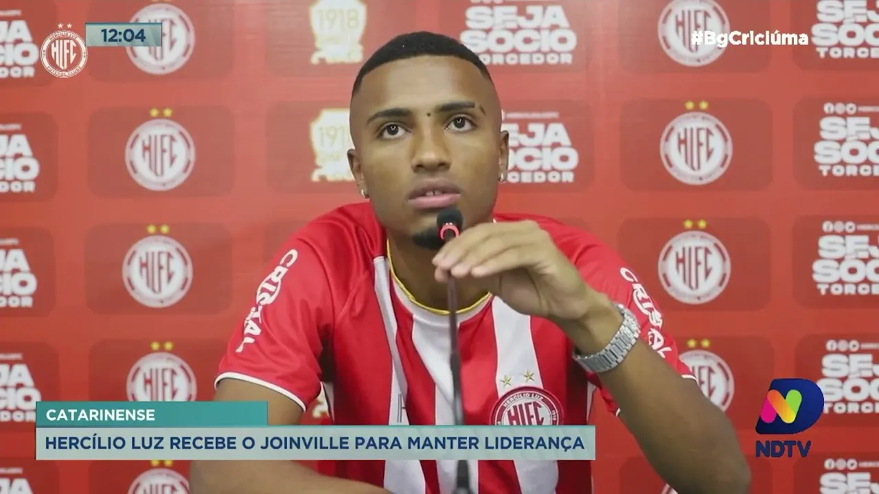 Hercílio Luz recebe o Joinville e busca manter a liderança no Catarinense