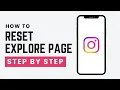 How To Reset Instagram Explore Page Fix Algorithm 2026
