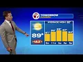 7WEATHER Full forecast with Meteorologist Josh Wurster July 14 4 p m