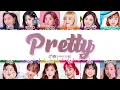 Download Lagu IZ*ONE (아이즈원) - 'PRETTY' Lyrics [Color Coded_Han_Rom_Eng]
