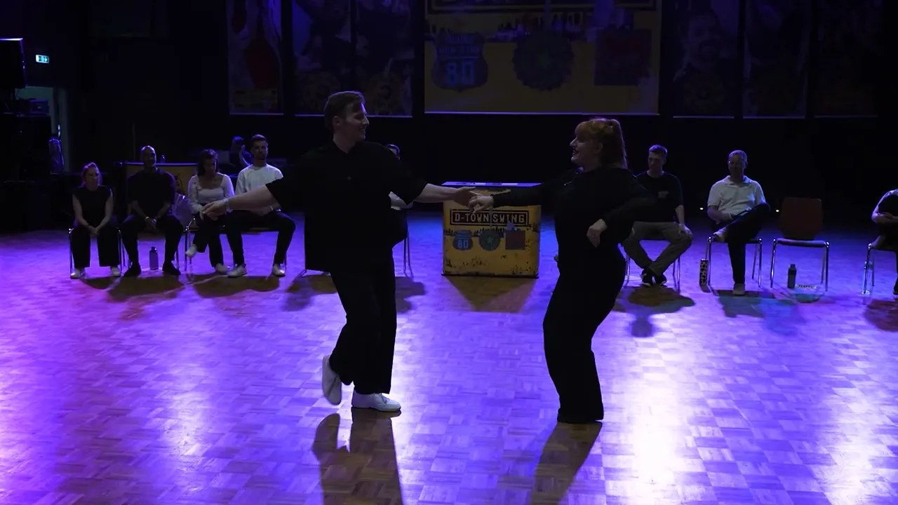 Michael Kuss & Nina Winkler - 3rd place Strictly Open Finals - D-Town Swing 2026
