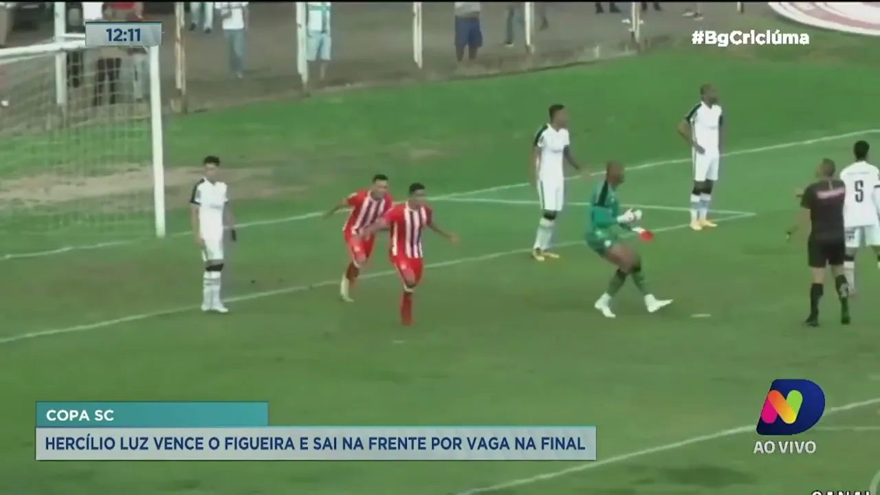 Hercílio Luz vence o Figueirense e sai na frente por vaga na final da Copa SC