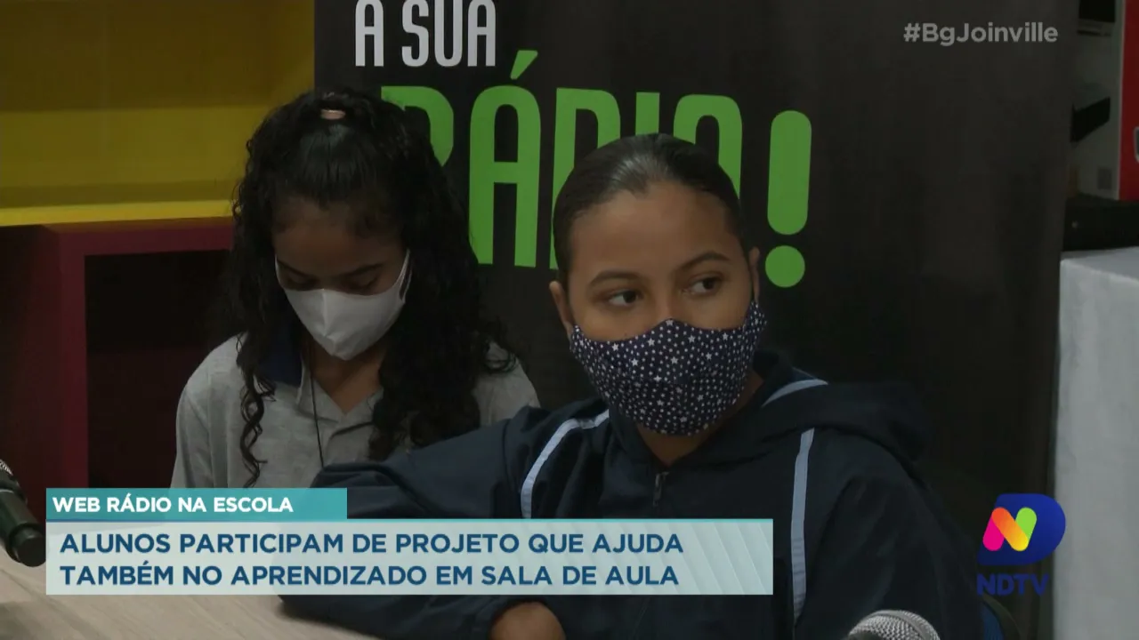 WEB rádio na escola: Alunos participam de projeto que ajuda também no aprendizado em sala de aula