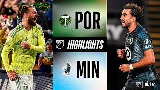 Portland Timbers vs. Minnesota United | Full Match Highlights | WILD 9-GOAL THRILLER