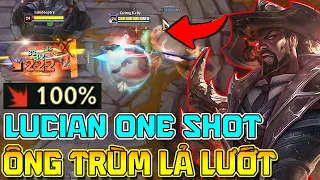 URF 2025 LUCIAN FULL CHI MANG - LA LUOT BAN NHU MAY TEAM DICH KHONG KIP TRO TAY