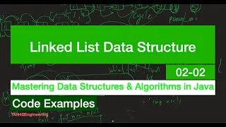 Linked List Data Structure Part 2 Code Examples Java DSA Coding Series