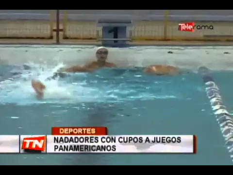 Nadadores con cupos a juegos Panamericanos
