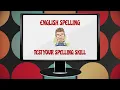 Multiple Choice Quiz of the Most Common Misspelled Words - How Many Do You Know English Tutor Nick
