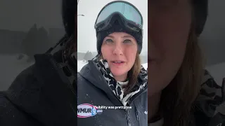 WMUR s Kelly O Brien wraps up nor easter coverage