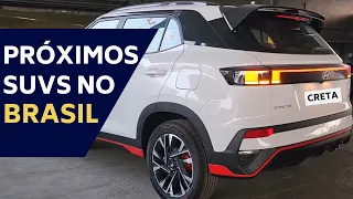 OS NOVOS SUVS QUE SERÃO LANÇADOS NO BRASIL (MUDARAM TOTALMENTE)