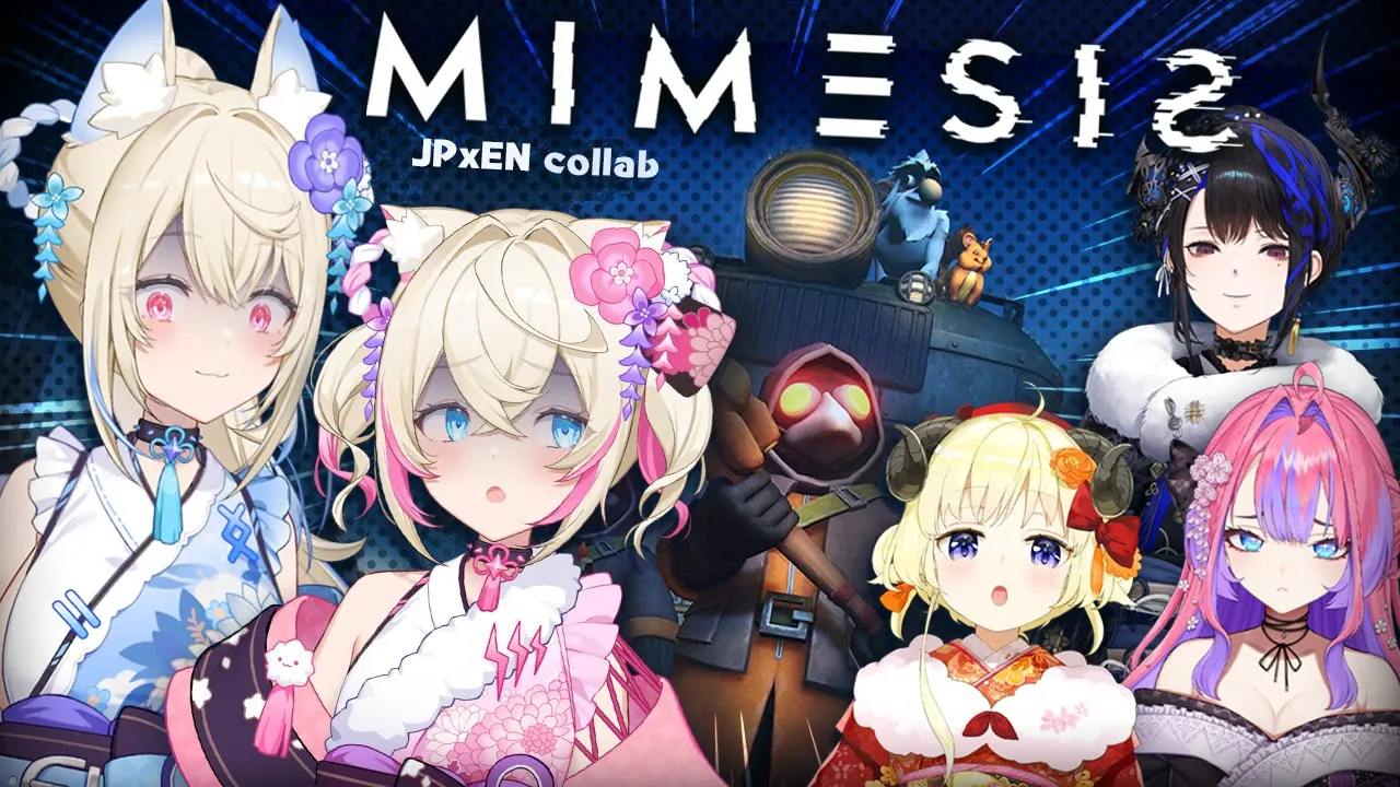 【MIMESIS COLLAB WITH WATAME & NERISSA & VIVI】はじめてのENｘJPコラボ？！偽物 or 味方、Love & Peace 🐾 【FUWAMOCO POV】