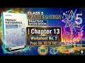 Chapter 13 Worksheet no 2 page 99 to 102 Oxford primary mathematics practice workbook 5