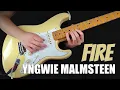 Lagu Yngwie Malmsteen | Fire | guitar solo cover [hq/uhd]