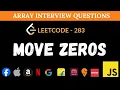 Move Zeroes - Leetcode 283