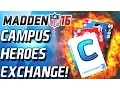 CAMPUS HERO EXHANGE 99 OVERALL TIM TEBOW - Madden 16 Ultimate Team