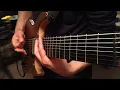 Meshuggah - Demiurge Guitar Cover (1080p Head Stock Cam)