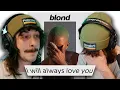 Download Lagu listening to my first FRANK OCEAN album