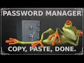 Custom Password Manager Made Easy AES-256 Encryption