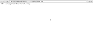 JavaScript 1 - Output Document Write