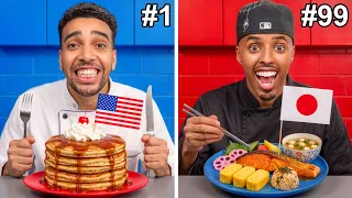 Eating Breakfast From Every Country