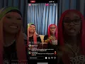 Nicki Minaj IG Live With Sexy Red 23