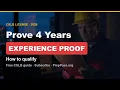 CSLB License How to Prove Your 4 Years of Experience 2026 Guide