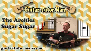 Download Sugar Sugar - The Archies - Acoustic Guitar Lesson (easy-ish) MP3