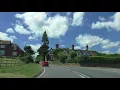 Driving On The A4133 From Droitwich Through Ombersley To Holt Heath Worcestershire England