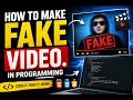 How to Make a Fake Using Programming HTML CSS JavaScript