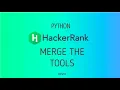 Merge the Tools Hackerrank Python Solutions