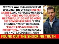 Download Lagu The Cop Ran My Wife's License, He Pulled Me Aside, \